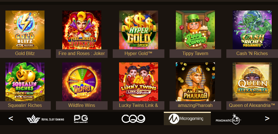 MICROGAMING games